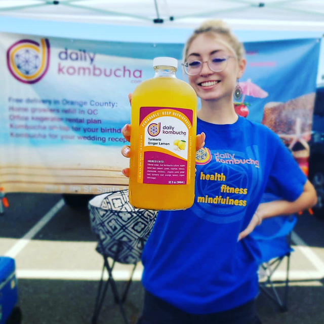 Brewing Wellness: Amber's Journey with Daily Kombucha in Santa Ana