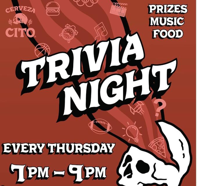 Trivia Thursdays - Every Thursday - Cerveza Cito